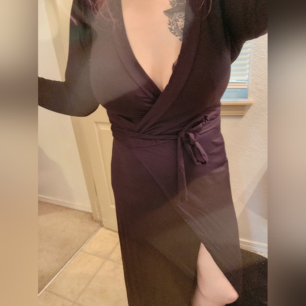 Elegant Wrap Dress